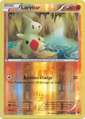Fates Collide Larvitar #40/124 reverse holo